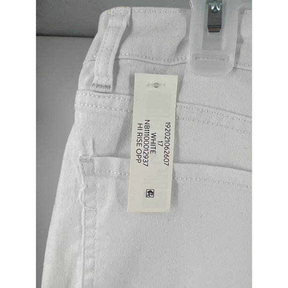 NWT No Boundaries Junior's White High Rise Skinny Jeans Size 17 - Picture 6 of 8